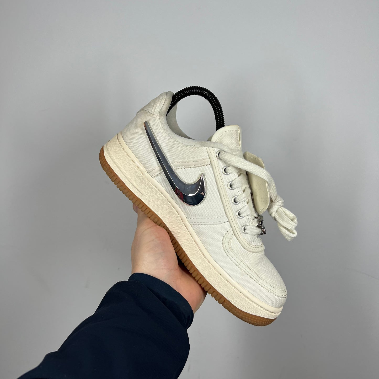 Nike AF1 x Travis Scott Velcro swoosh pack UK4