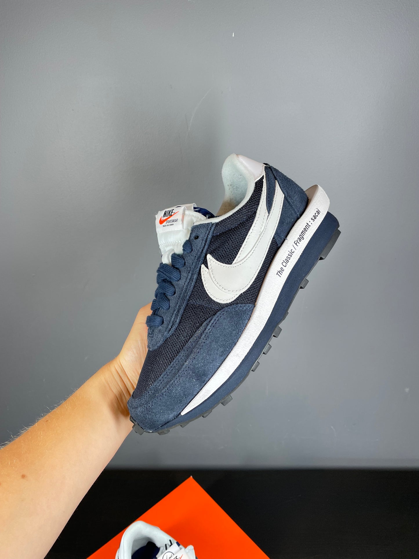 Nike sacai fragment blue UK 5.5