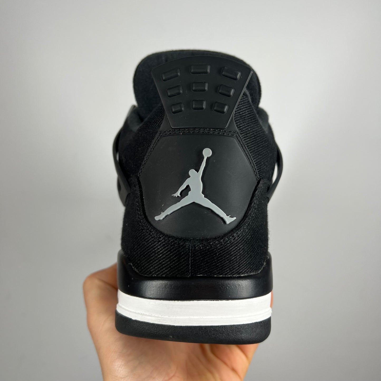 Jordan 4 Black Canvas UK 11