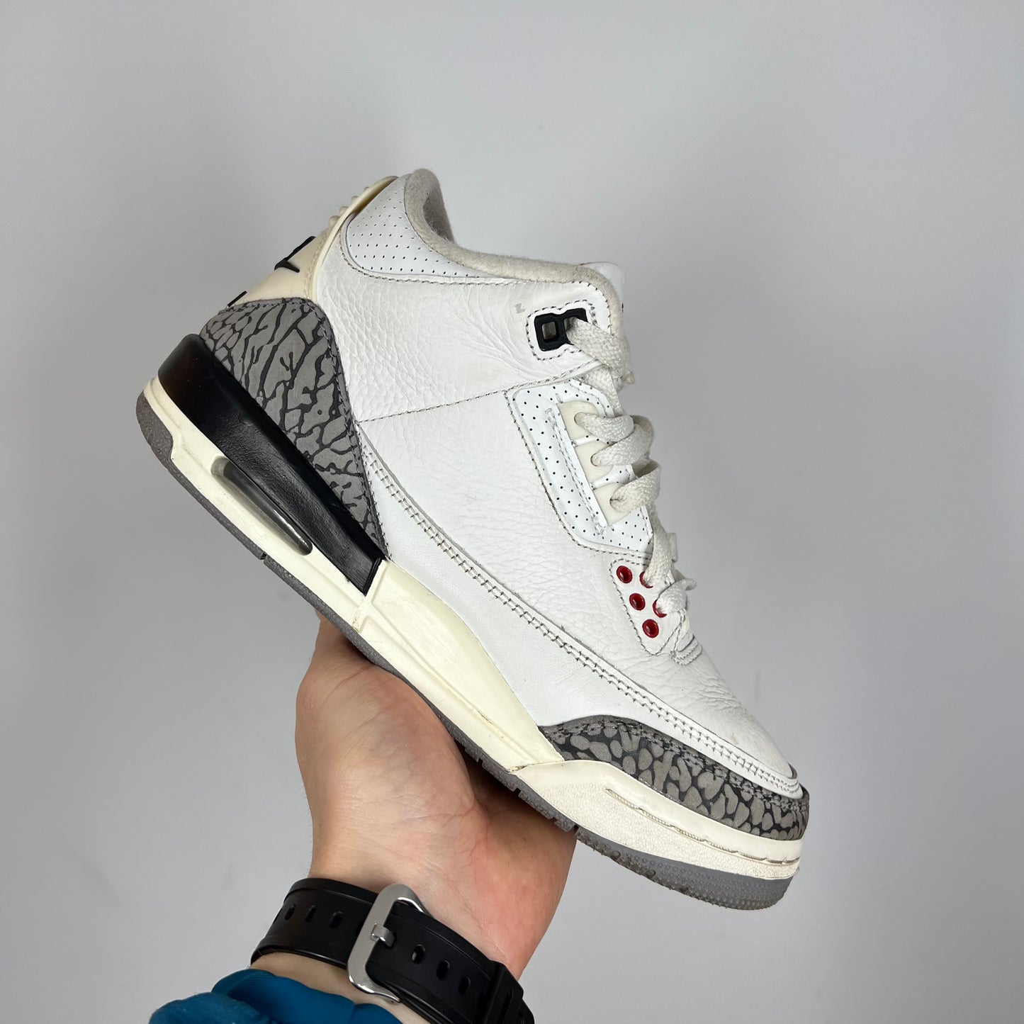 Jordan 3 Reimagined cement UK 5.5