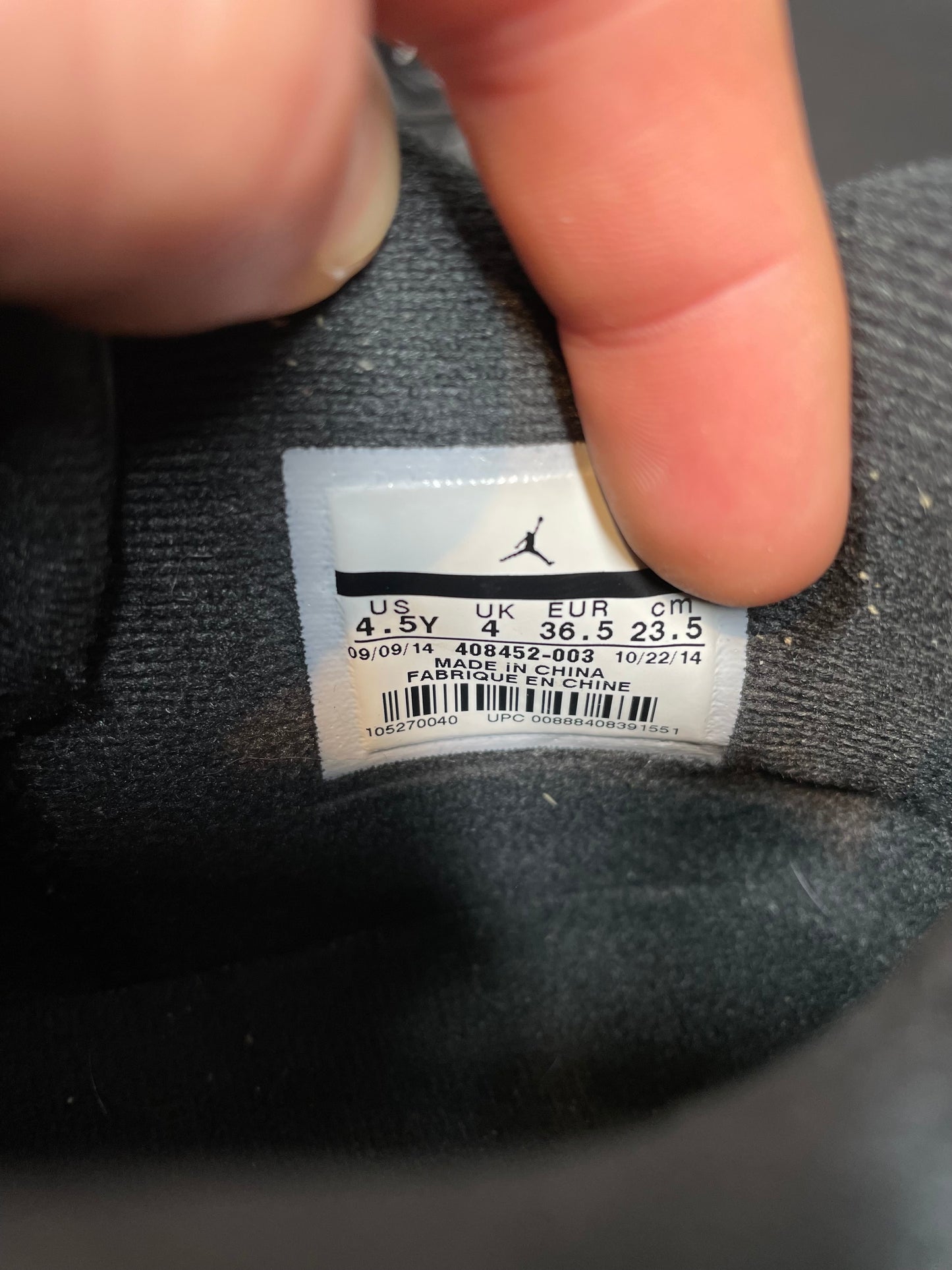 Jordan 4 LS Oreo UK 4