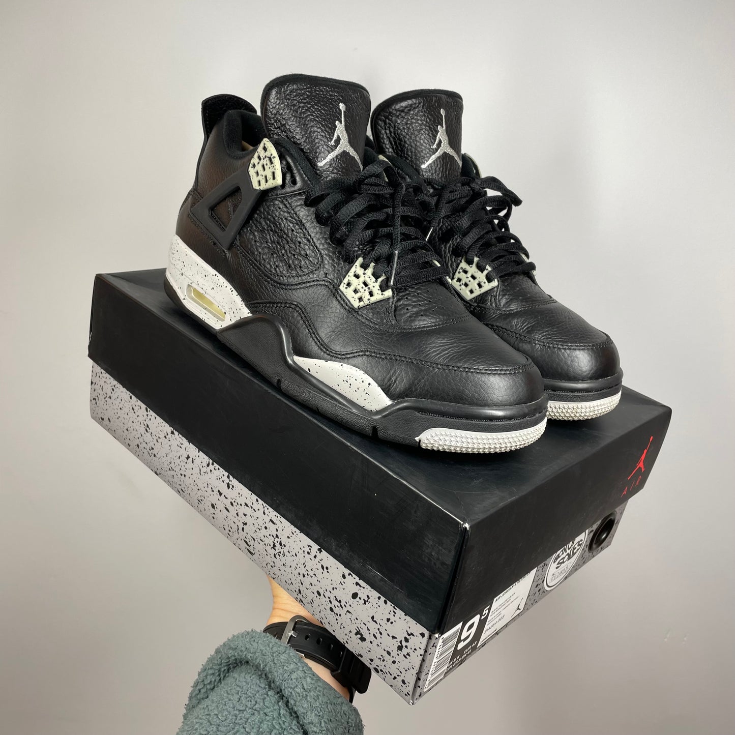 Jordan 4 LS Oreo UK 8.5