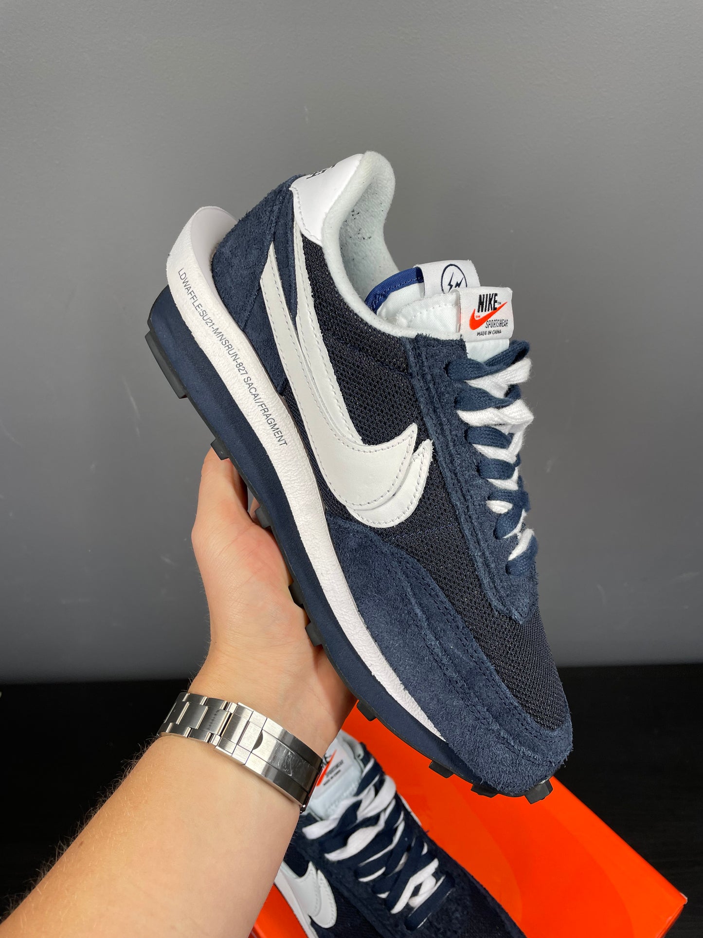 Nike Sacai fragment blue UK 6