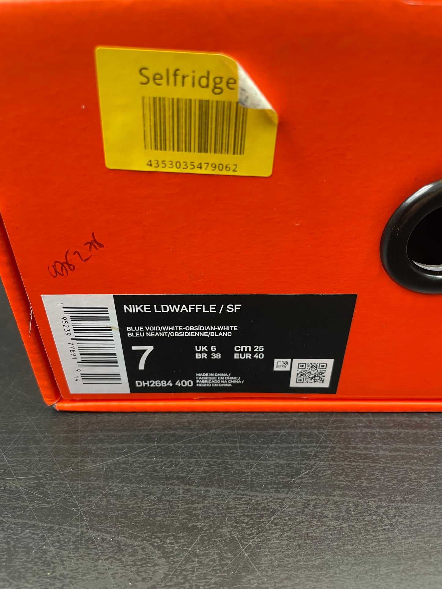 Nike Sacai fragment blue UK 6