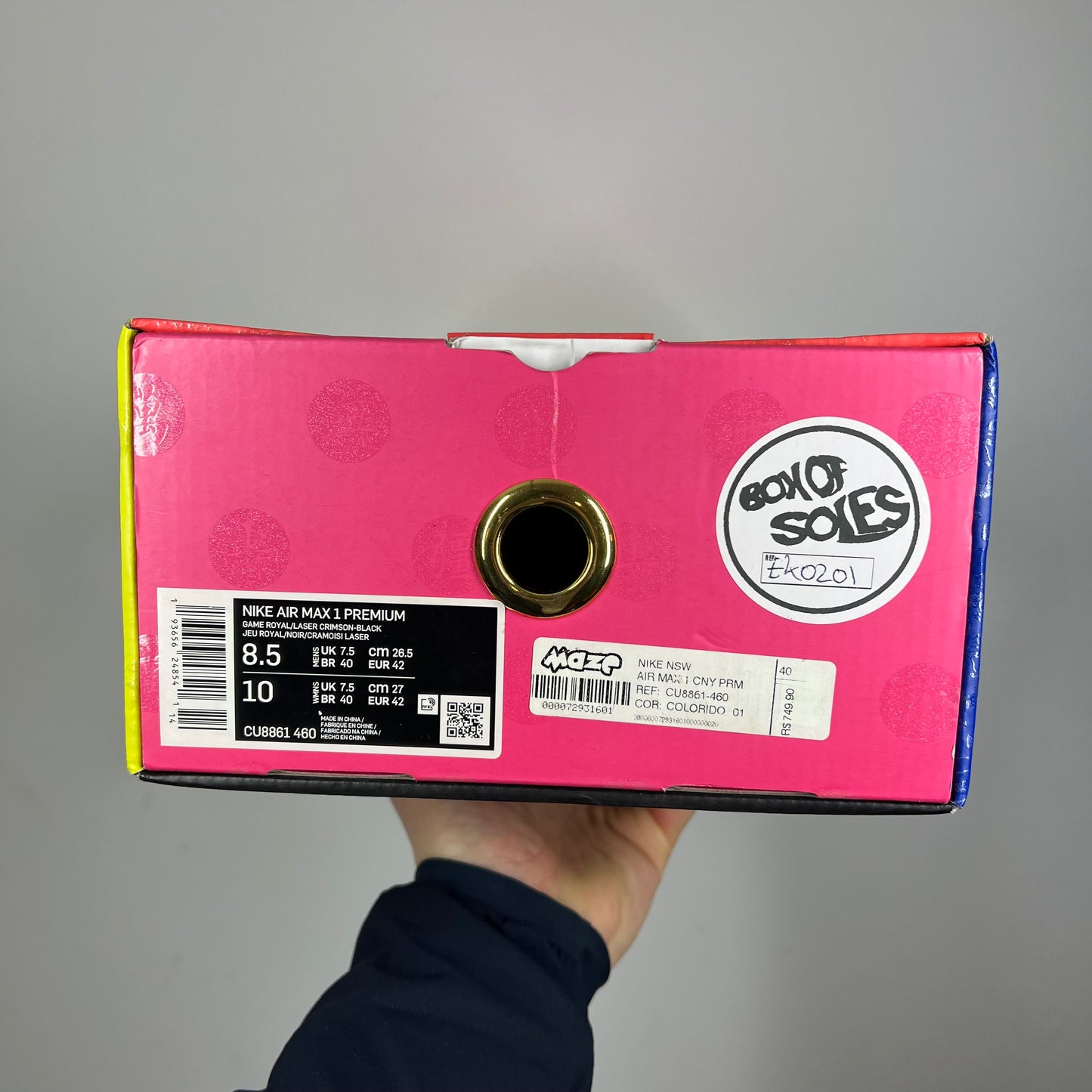 Nike AirMax1 Chinese New Year UK 7.5 - BRAND NEW