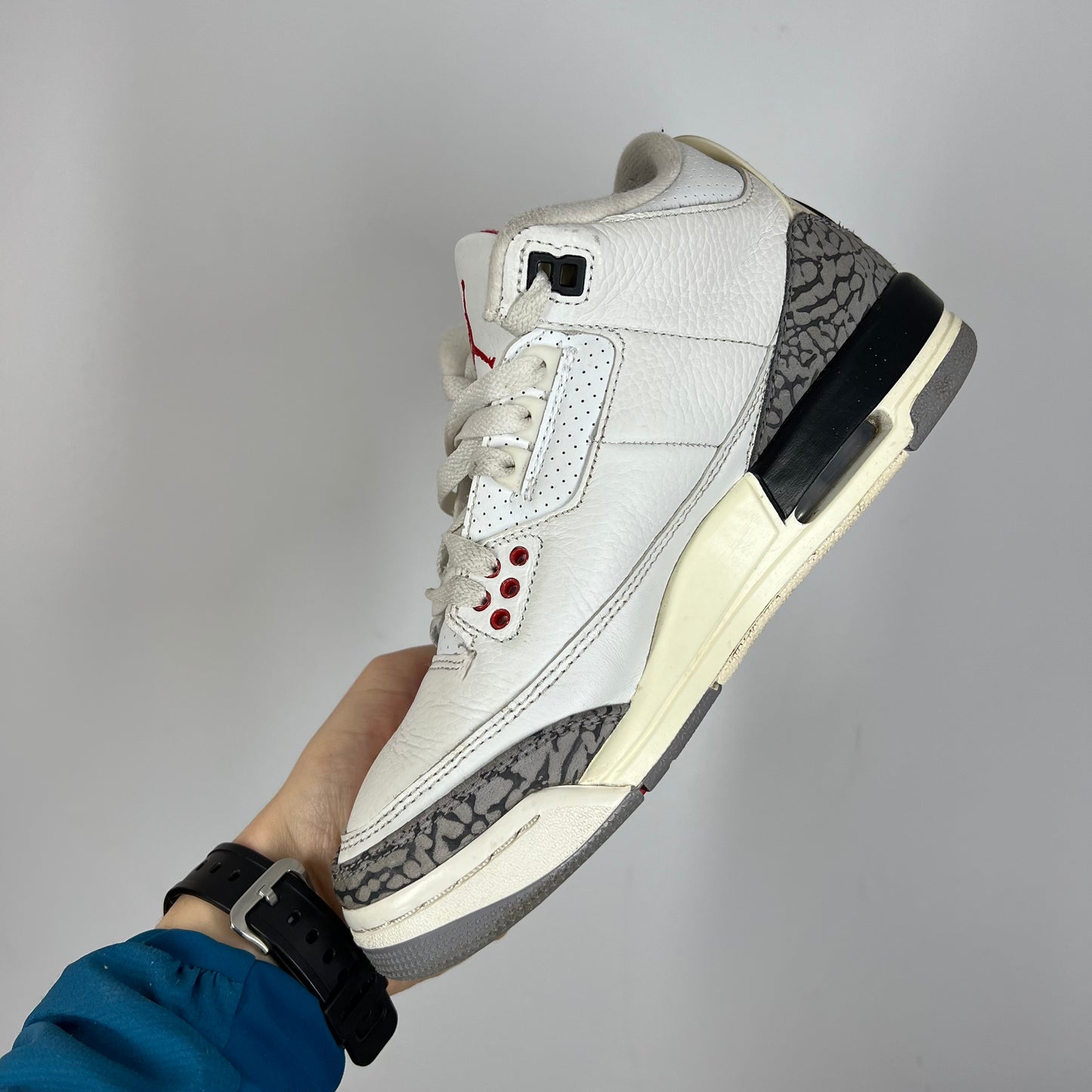 Jordan 3 Reimagined cement UK 5.5