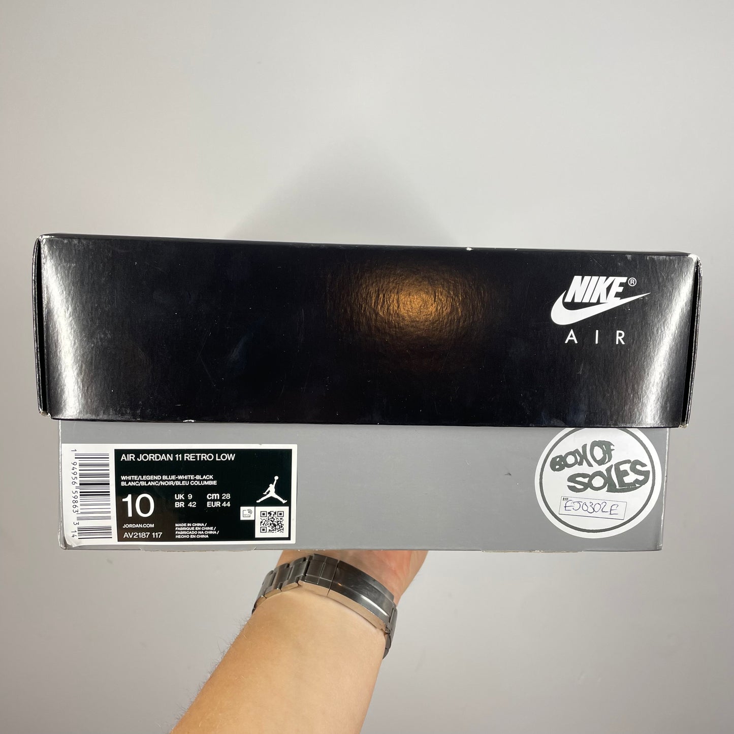 Jordan 11 Legend Blue Low UK 9