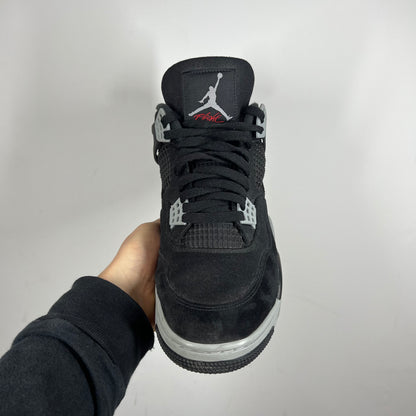 Jordan 4 Black Canvas UK 11