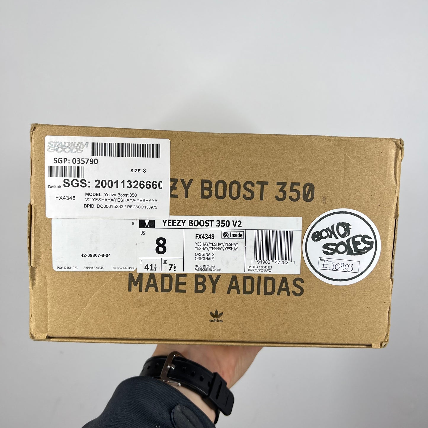 Yeezy 350 Yeshay USA exclusive UK 7.5