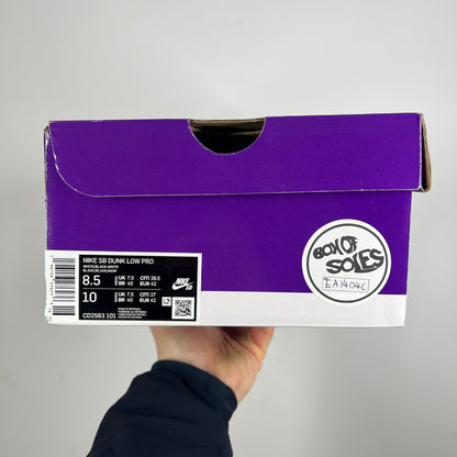 Nike Dunk Low White gum UK 7.5