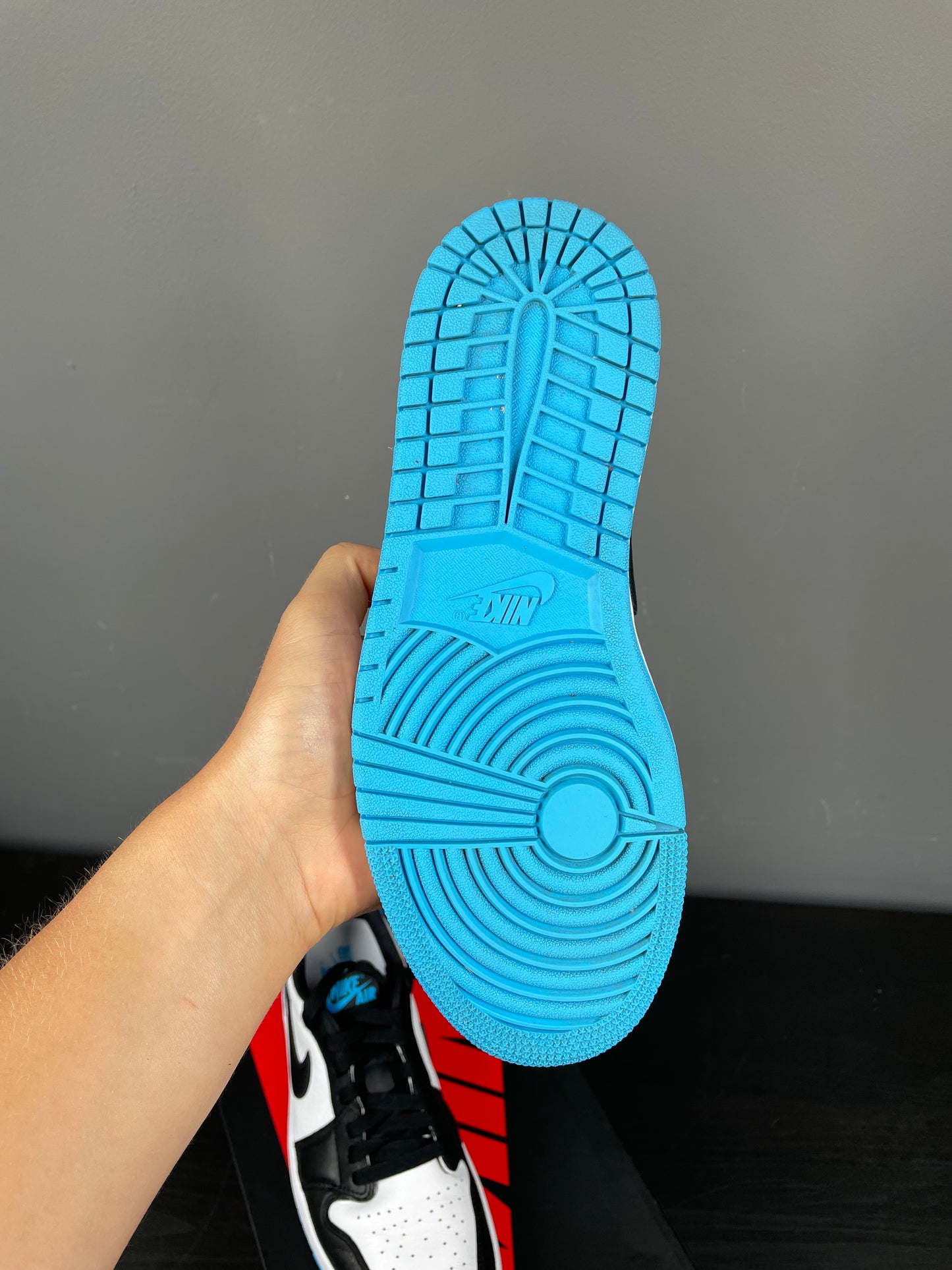 Jordan 1 low powder blue UK 5