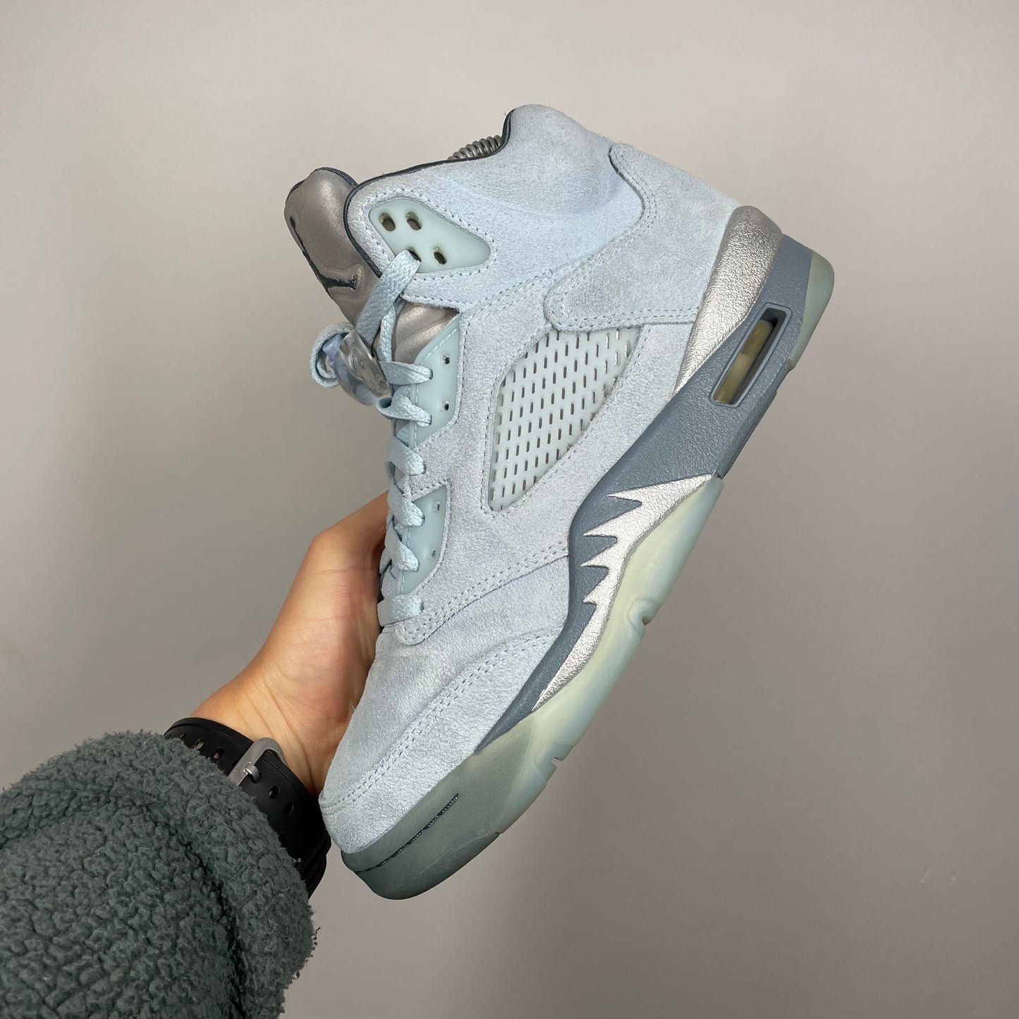 Jordan 5 Blue Bird UK4