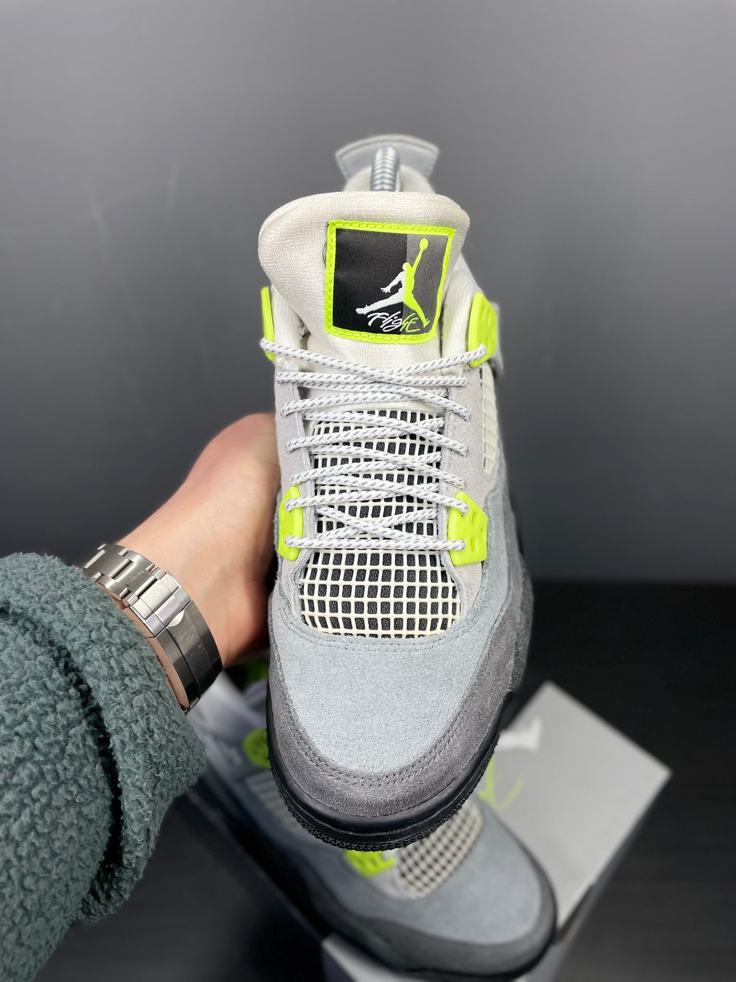 Jordan 4 Neon UK 4.5