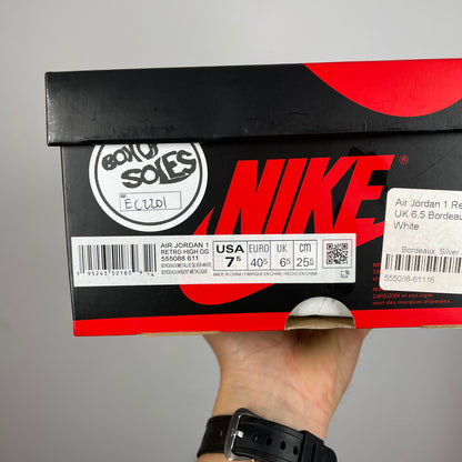 Jordan 1 bordeaux  UK 6.5