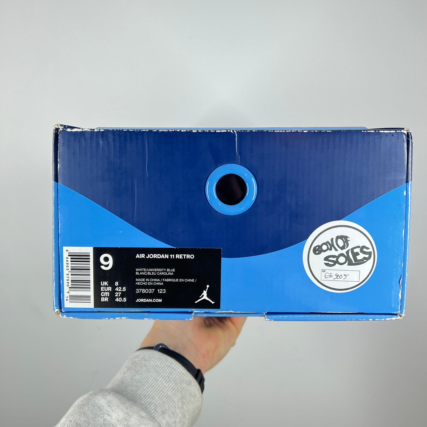 Jordan 11 UNC win like 82  UK 8
