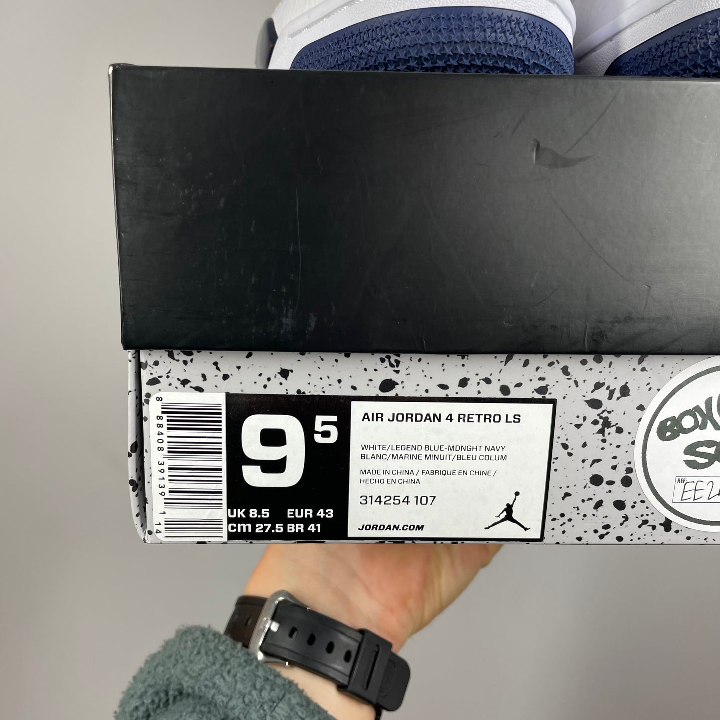 Jordan 4 Columbia UK 8.5