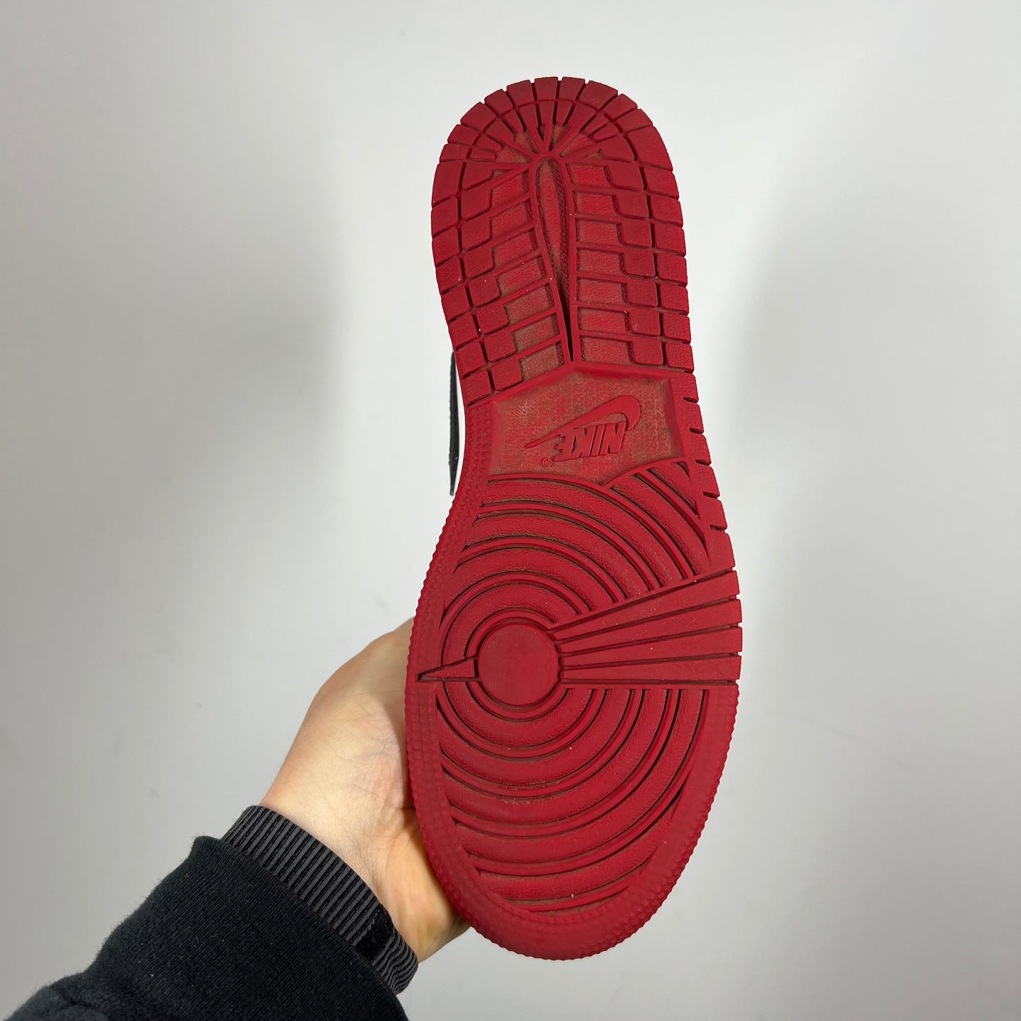 Jordan 1 Low White Gym red UK 5.5