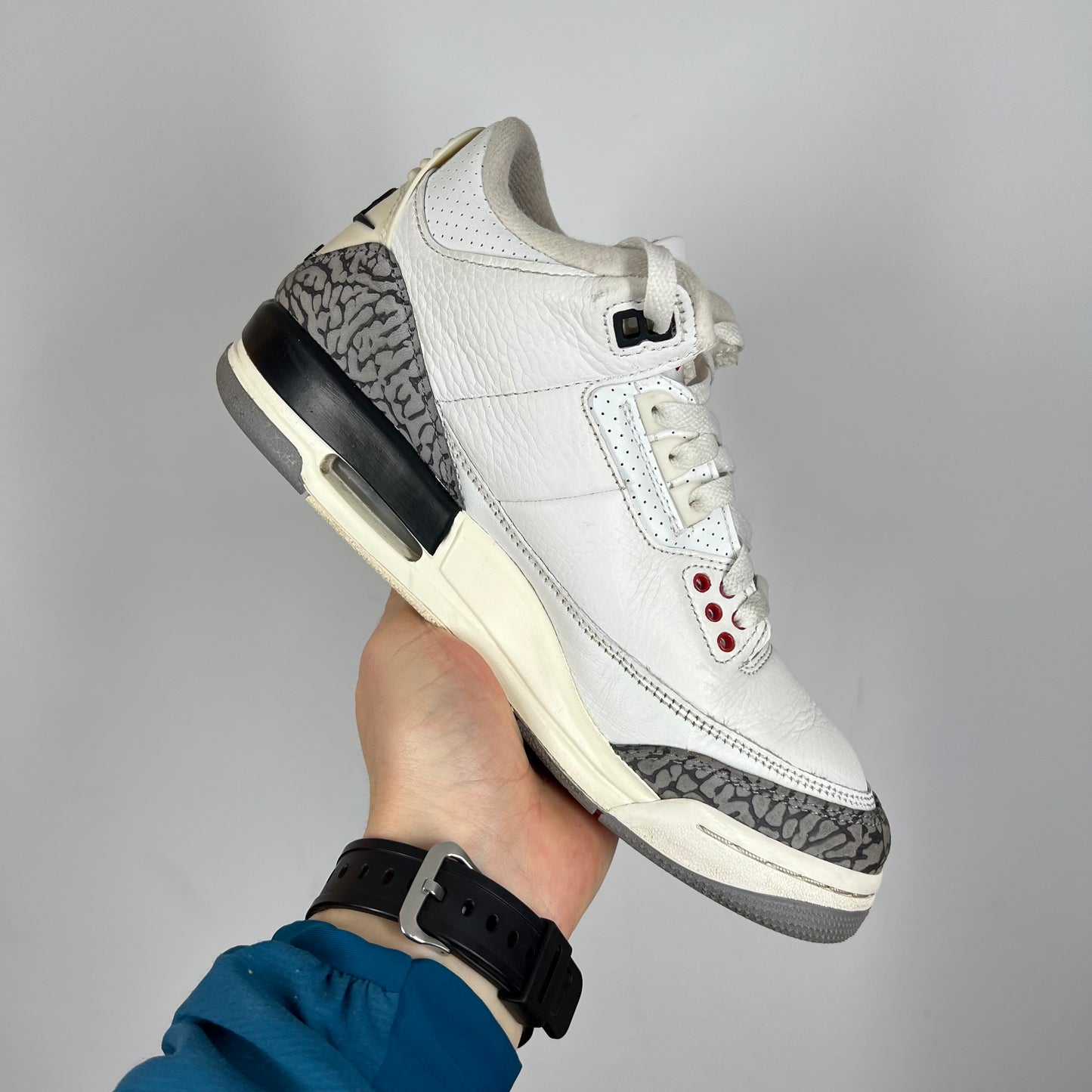 Jordan 3 Reimagined cement UK 5.5