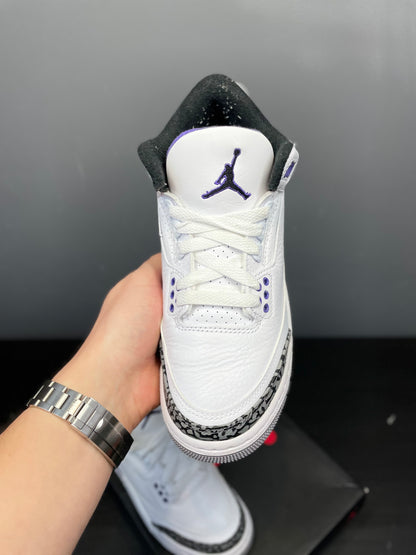 Jordan 3 purple iris UK 4