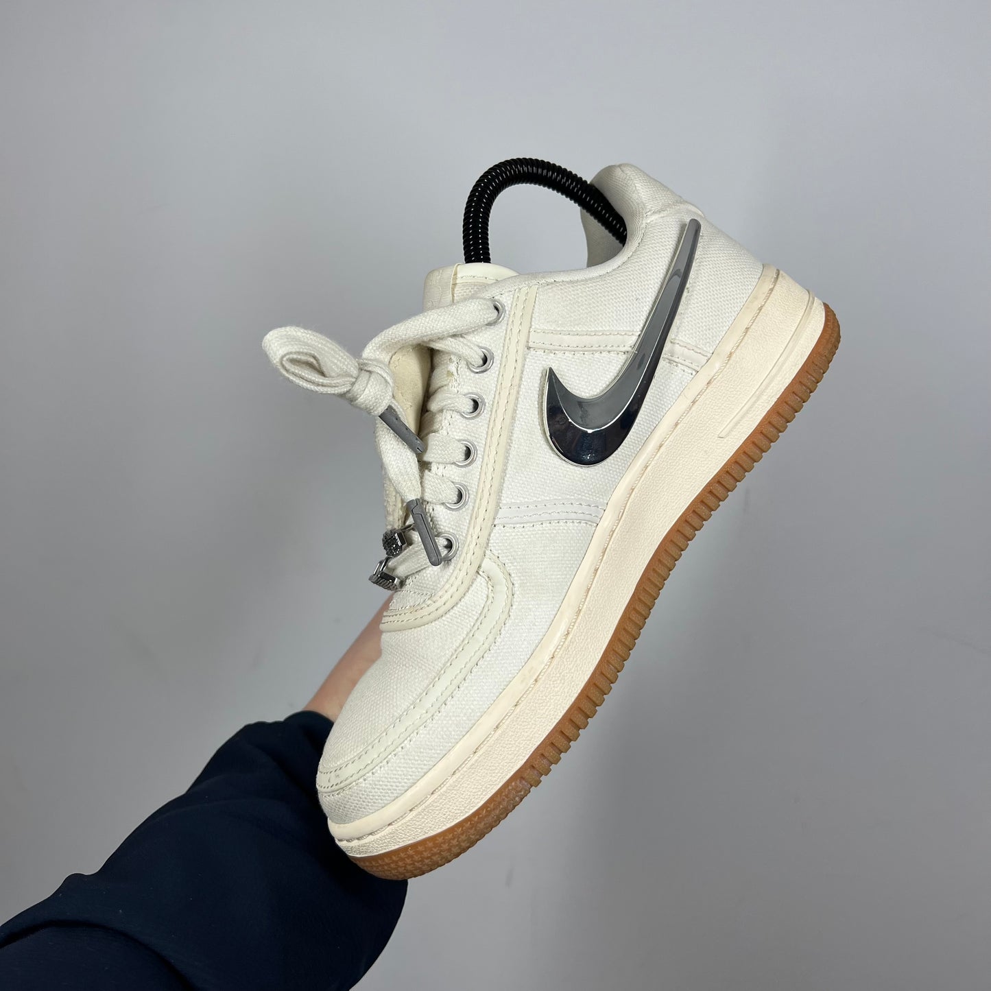 Nike AF1 x Travis Scott Velcro swoosh pack UK4