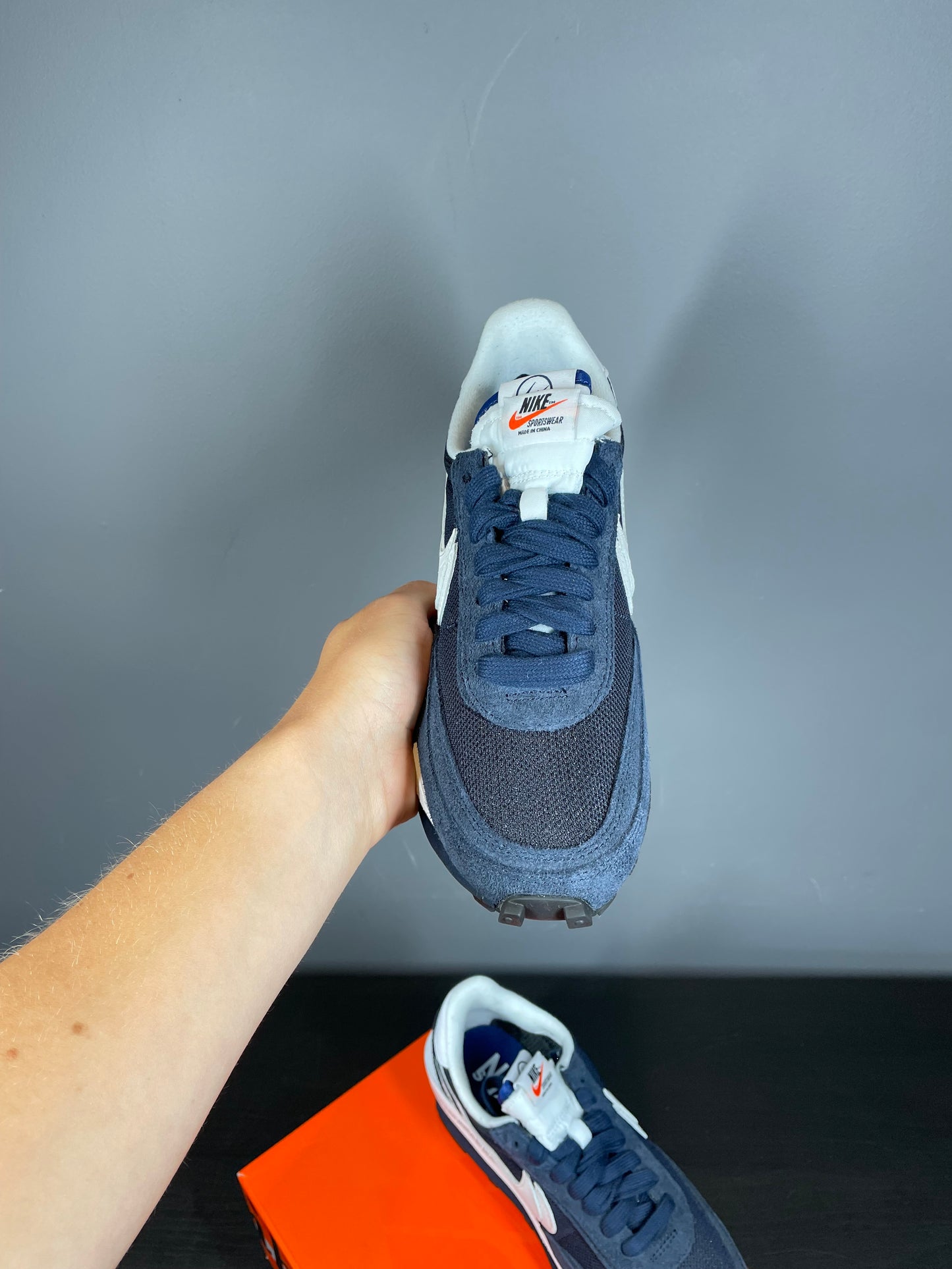 Nike sacai fragment blue  UK 5.5
