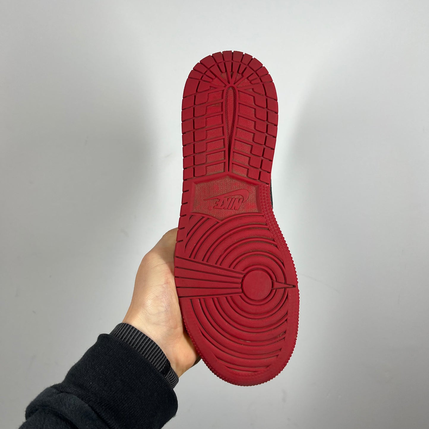 Jordan 1 Low White Gym red UK 5.5