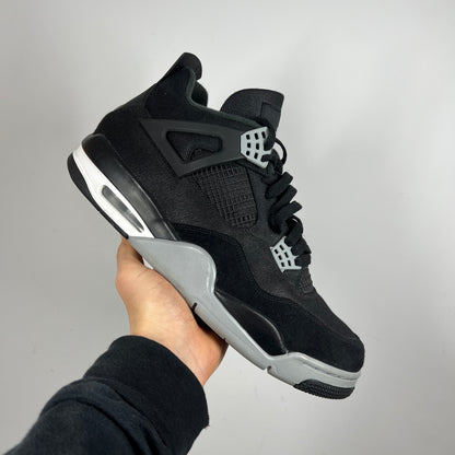 Jordan 4 Black Canvas UK 11