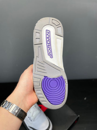 Jordan 3 purple iris UK 4
