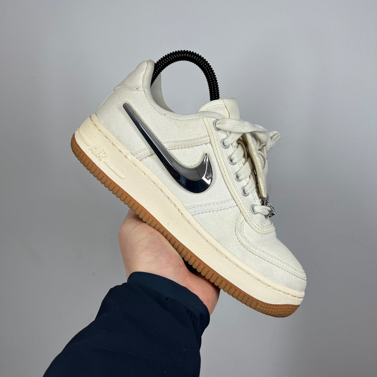 Nike AF1 x Travis Scott Velcro swoosh pack UK4