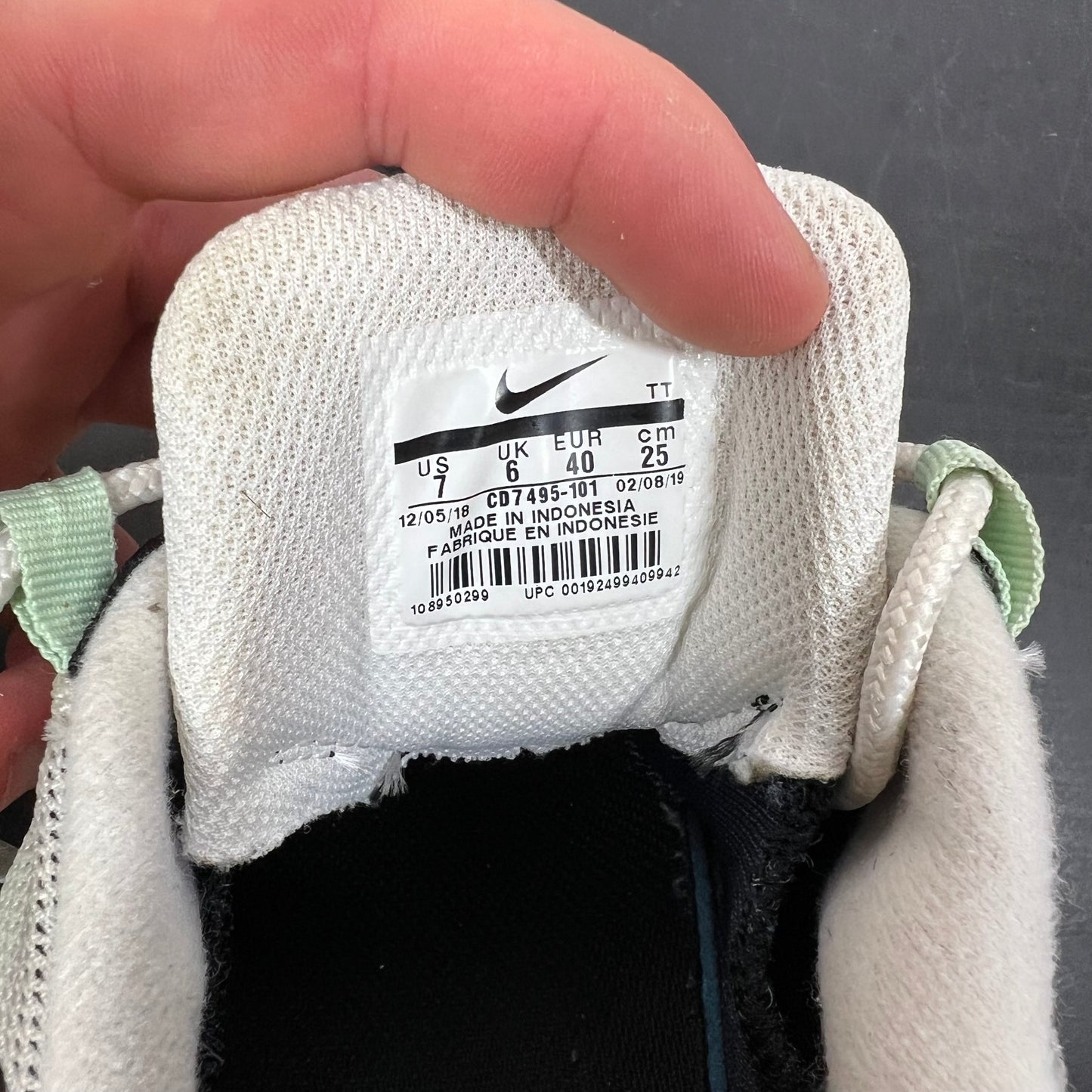 Nike Air Max 95 fresh mint UK 6