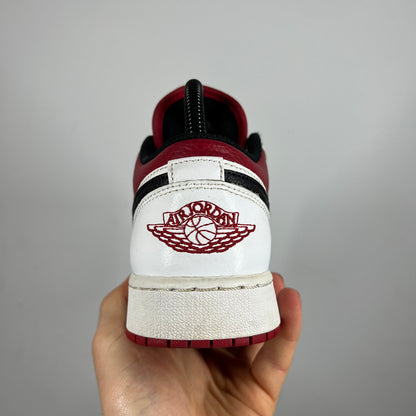 Jordan 1 Low White Gym red UK 5.5