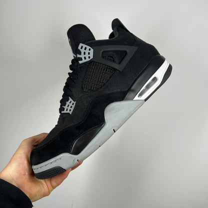 Jordan 4 Black Canvas UK 11