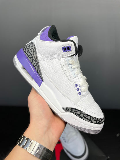 Jordan 3 purple iris UK 4